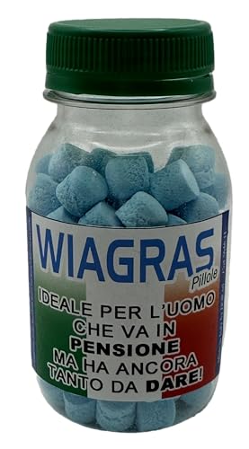 LET'S GO BY G.O. SRL LSG - Juego de broma. (Escrita en la etiqueta "Ideal para el hombre que se jubila pero todavía tiene mucho que dar")