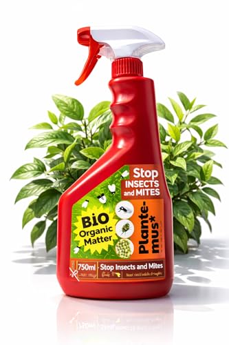 Plantemus Bio Insecticida y Acaricida Ecológico para Plantas 750 ml - Extractos Vegetales - Control de Insectos y Ácaros - Apto para Agricultura Ecológica