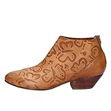  MOMA Stiefeletten Damen Leder braun 37 EU