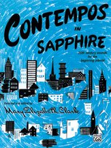 Paperback Contempos in Sapphire : 20th Century Sounds for the Beginning Pianist Book