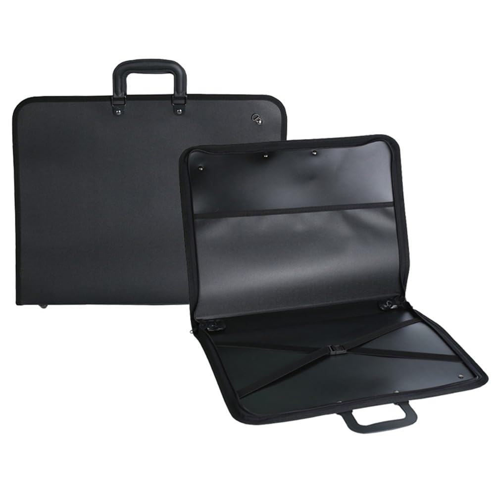 A2 Artist Portfolio Case Carrying Bag Artist Portfolio Carrying Case Art Presentation Storage Folder Project Folder Bag for Artwork Sketch Painting & Drawing Boards