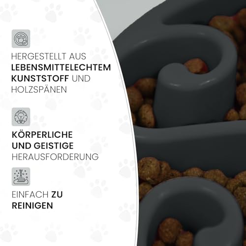 Eat Slow Live Longer Lebensmittel Lebensmittel Essen Langsam Leben Längste Original Grau L