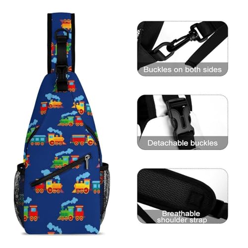 Mochila cruzada para hombre y mujer SWEET TANG miniatura 3