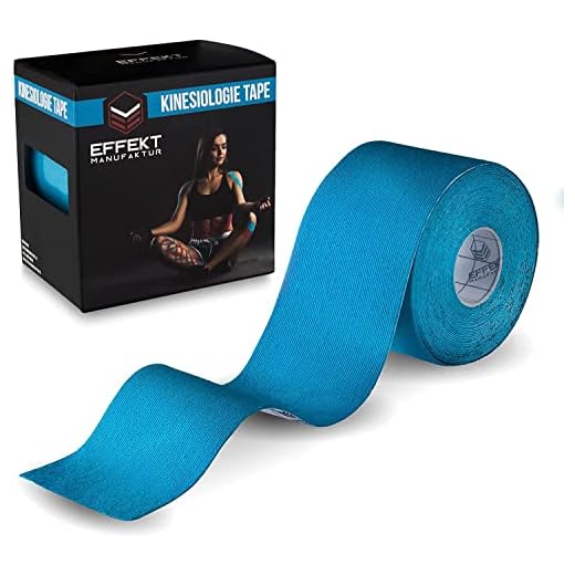 Effekt Manufaktur [5m x 5cm] Kinesiotape Vendaje Neuromuscular I Cinta Kinesiologica impermeable y elastica I Sport Kinesiology Tape