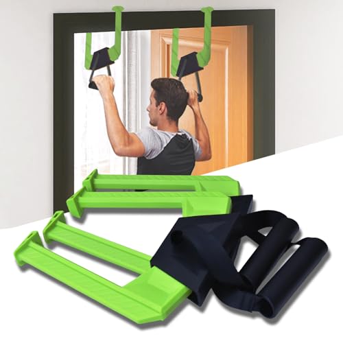 Portable Pull Up Bar,Pull Up Bar Door Frame for Work from Home Fitness.Load bearing capacity exceeding 330lbs