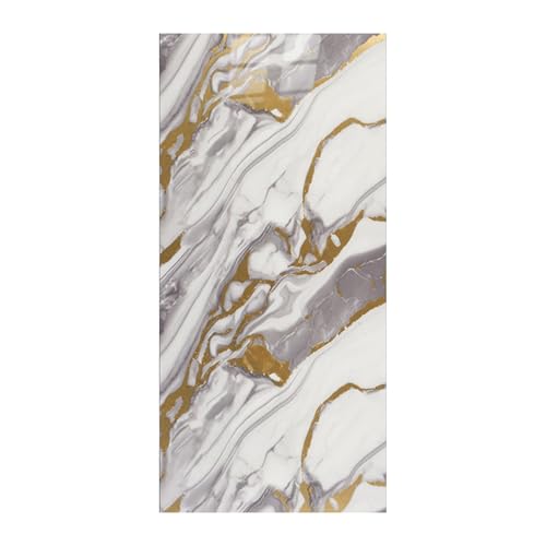 Zeihyeurus Panel PVC Marmol,Pared Autoadhesivas De MáRmol,Revestimiento De Pared Efecto MáRmol,Resistentes A La Humedad,FáCil De Instalar Y Limpiar,para Ducha BañO Cocina SalóN