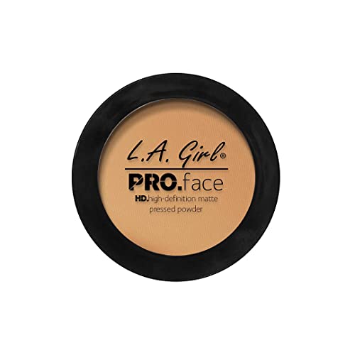 Image of L.A. Girl Pro.Face Matte Pressed Powder, True Bronze GPP611 (Pack of 2)