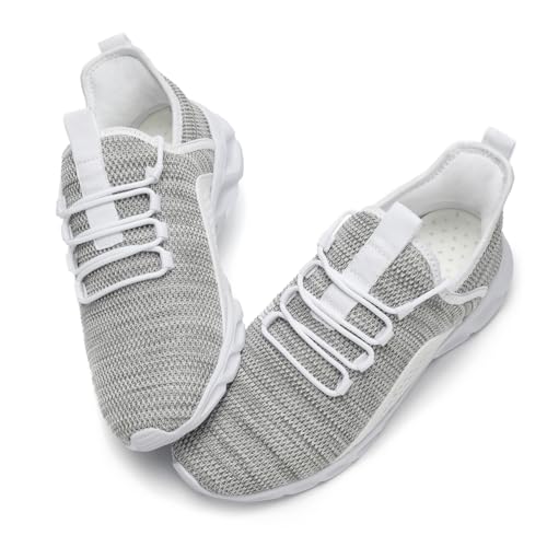 Image of DLWKIPV Womens Slip on Walking Tennis Shoes for Women Work Running Athletic Gym Sports Sneakers Lightweight Casual Shoe