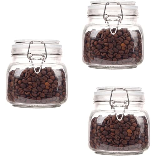 WhiteForest ���W�t�� �����K���X�ۑ��e�� �L�b�`�����[ �H�i�ۑ��r �J�E���^�[�����p �K���X�L���j�X�^�[ ���t �ʎ��� �Е� �W���� �n�`�~�c�ۑ� (750ml�i3�j,�l�p) [���s�A���i]