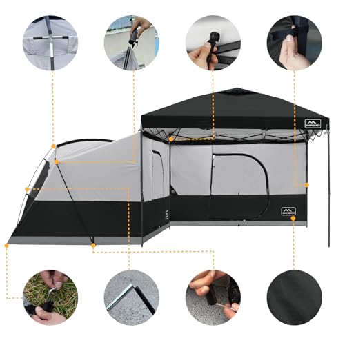 KAMPKEEPER Canopy Side Tent 4-6 Person