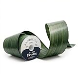 Royal Imports Pattern Floral Ribbon, Wide Faux Poly Satin Waterproof Ribbon 4' (#100) for Indoor & Outdoor, Wrap for Florist, Wedding Bouquet, Art & Crafts, 25 Yard Roll (75 FT)