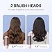 Wavytalk Blow Dryer Brush Set,Air Sculpt 2-in-1 Hot Air Brush Set for All Hair Types, Salon Blowout, Volumizing & Smooth Styling, 212℉ Less Heat Damage,US Only 110-120V