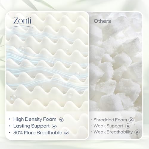 Image of ZonLi Japanese Floor Mattress Futon Mattress Full Size, Thicken Roll Up Tatami Mat Washable Cover, Portable & Foldable Floor Bed Mattress for Sleeping, Dormitory, Adult