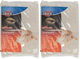 Trixie sable de désert pour terrarium, lot de 2 sacs de 5 kg