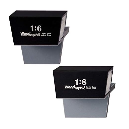 Woodraphic Dovetail Saw Guide Set