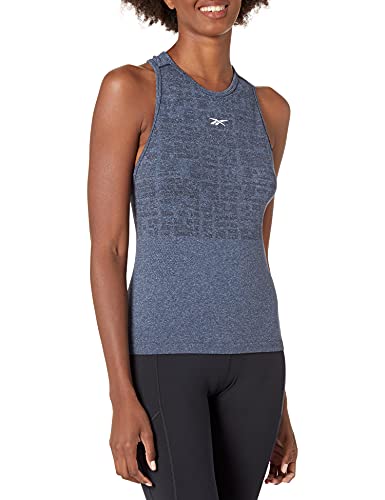 Reebok My Knit Tank Vector Navy XS : une coupe moderne et des finitions soignées pour le sport