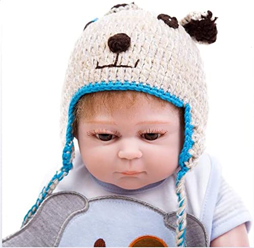 HOMONEY 20 Zoll 50 cm Reborn Baby Puppe Junge Ganzkörper Weiches Silikon Handgemachte Lebensechte Kleinkind Babys, Die Echtes Leben Aussehen Neugeborenes Kinderspielzeug Geburtstagsgeschenk – Bild 3
