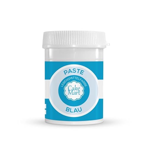 Lebensmittelfarbe Paste Blau, 30 g - für Fondant, Cupcakes, Backen | CAKE MART Cover