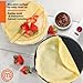 MasterChef Cordless Crepe Maker with Nonstick Dipping Plate plus Electric Base & Spatula, Recipe Guide Included, Compact Baker Machine for Thin Homemade Crepes, Holiday Dessert Treats, Christmas Gift