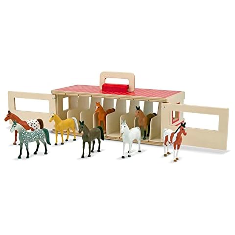 Melissa & Doug Show-Horse Stable Playset Cover