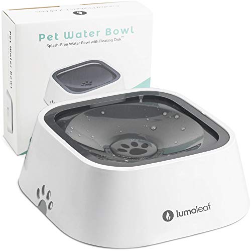 LumoLeaf Dog Water Bowl, Splash-Free Pet Bowl, No Spill Dog Water Bowl, Vehicle Carried Water Bowl for Dogs/Cats/Pets