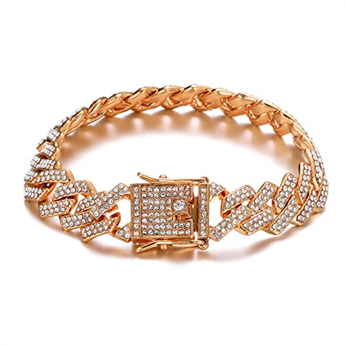 Bijoux Hip Hop LYGXWJFC en strass zircon, le cadeau glacé parfait