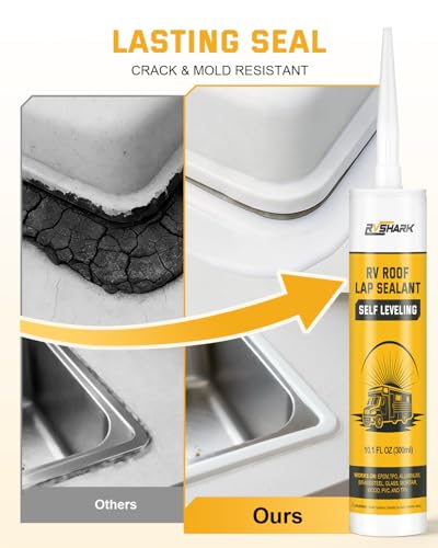 RVSHARK RV Roof Sealant 4 Pack