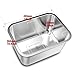 WAGENSTEIGER Portable Stainless Steel Washing-Up Bowl 10L (2.64 Gal), Large Multipurpose Dishpan for Kitchen Sink, Camping & Outdoor Dish Tub (Washing-Up Bowl)
