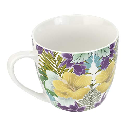 Pimpernel - Kaleidoscope Jungle 16 Oz Mug - Dishwasher, Microwave, And Freezer Safe #TOP2