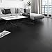 Livelynine Black Flooring 32-Pack 12x12 Inch Peel and Stick Floor Tile Waterproof Floor Tiles for Bathroom Floor Vinyl Peel and Stick Tiles Renter Friendly Floor Stickers Garage Laminate Flooring