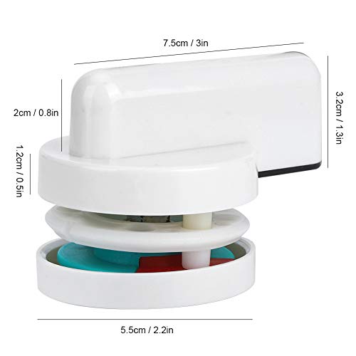 Conjunto de Fechadura de Parafuso de Porta de Plástico Universal Adequado para Portas Divisórias e P