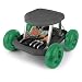 Pure Garden Rolling Garden Work Scooter with Tool Tray