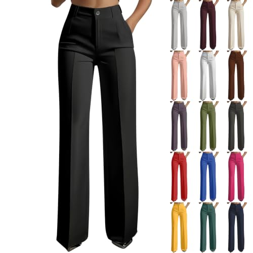 TERGHTP Womens Dress Pants Business Casual Wide Leg Work Office Slacks - image 1
