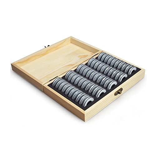 Caja de Madera para Monedas con 30 Compartimentos miniatura 7