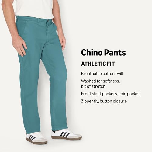 Image of Amazon Essentials Men's Athletic-Fit Chino Pants