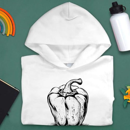 Azeeda 'Single Bell Pepper ' Children's Hoodie/Hooded Sweater (KO046430)3