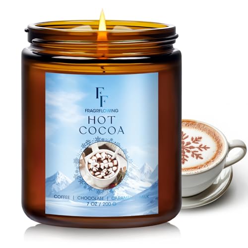 Soy Candle with Hot Cocoa Scent