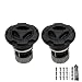 WARN 95060 Premium Locking Hubs, Black