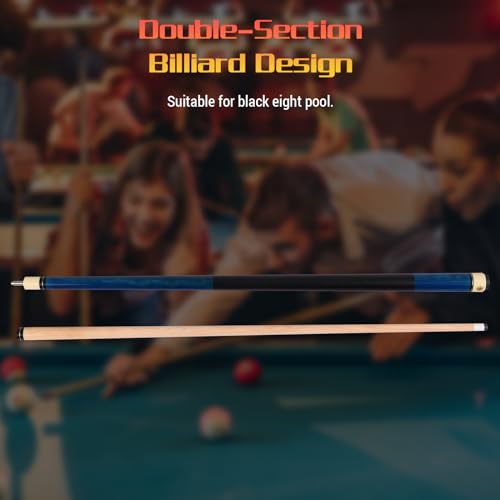 Taco de Pool para Adultos 1.50 m con Empuñadura de Cuero PU miniatura 6
