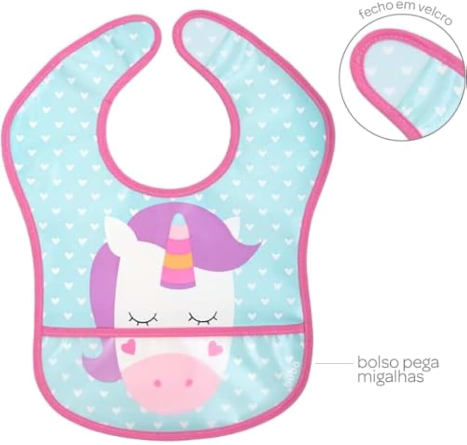 Buba Babador com Bolso Unicórnio