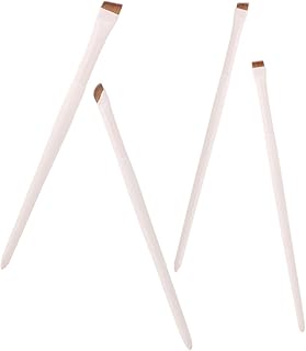 4 Pcs Eye Makeup Brush Set Flat Eyeliner Brus...