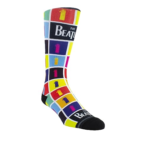 PERRI'S SOCKS The Beatles Special Edition Dye Sublimation Socks - Soft, Breathable, Fun, Rock n' Roll Band Socks