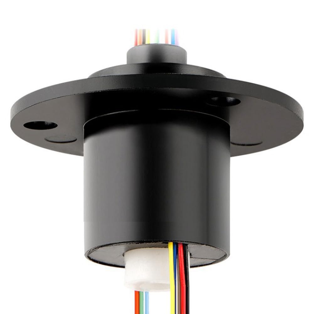Tiyao Conductive Slip Ring Hole 5Mm Through Bore 6Ch 2A Collector Ring Joint Unlimited Rotary Connectors