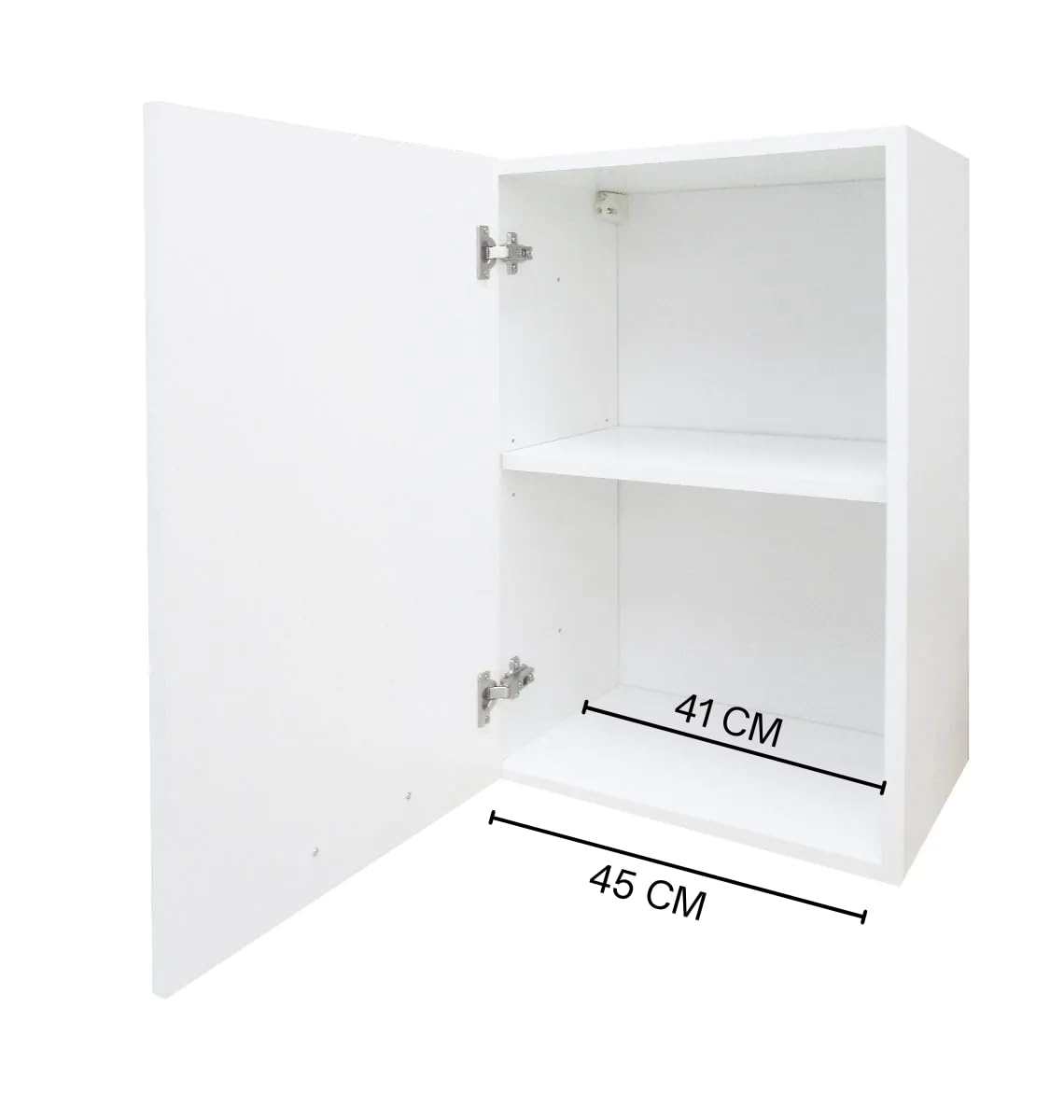 Kit Scolapiatti Grigio | Supporti Inclusi | Vaschetta Raccogligocce PVC Trasparente Inclusa | Diverse Misure (Pensili 45 cm)
