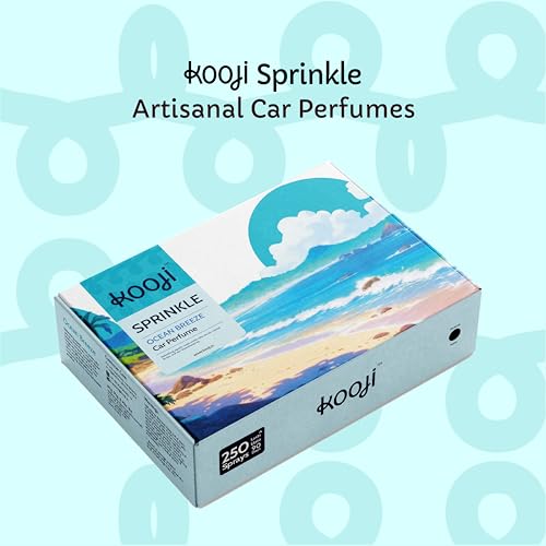 Image of KOOJI Sprinkle - Car & Home Perfumes - Ocean Breeze 30 ML | Premium Freshener - Aquatic Notes & Coastal Florals | Natural & Vegan Ingredients | Long-Lasting Aroma - Up to 60 Days