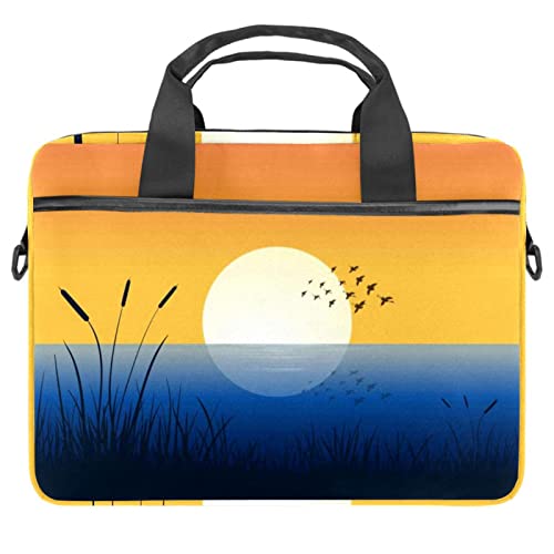 Sac d'ordinateur 13-14 pouces tropical pour vos trajets quotidiens et voyages