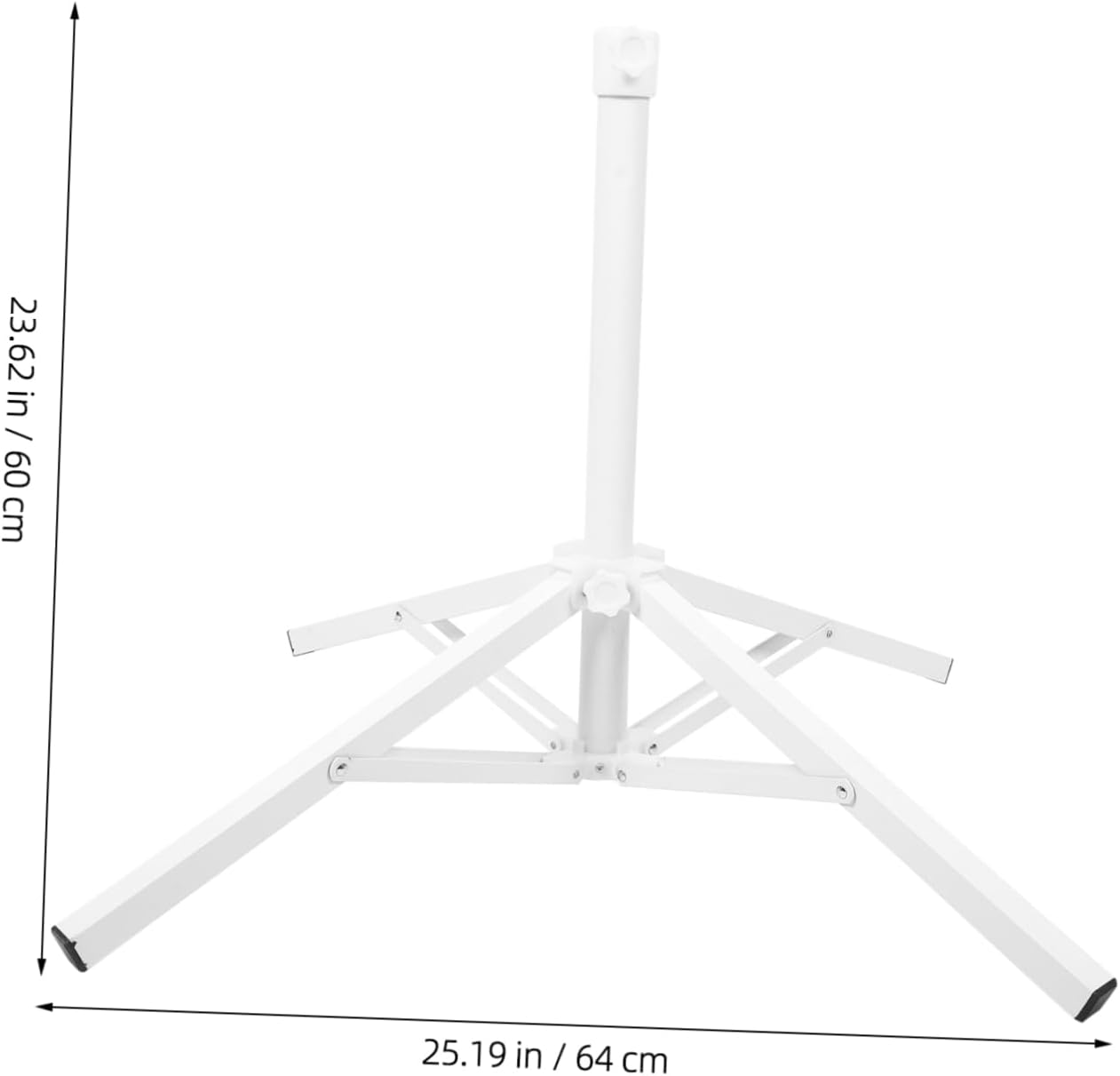 Umbrella Stand Base Heavy Duty Beach Umbrella Stand Sturdy Metal Plastic Construction for Patio Garden Advertising