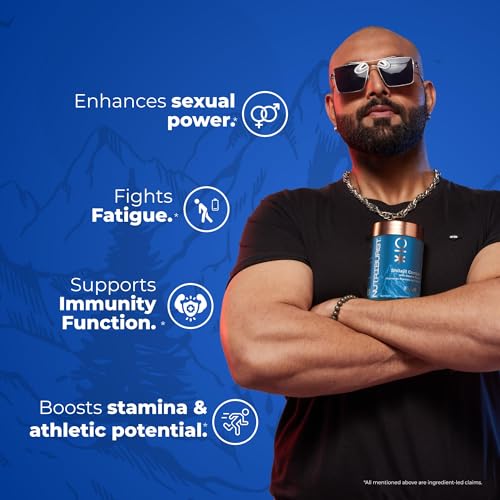 Nutriburst Strength & Vitality Combo: Shilajit Gummies + Multivitamin Gummies for Enhanced Energy, Immunity & Overall Wellness | Supports Endurance & Daily Nutrition | No Added Sugar (1 Month Pack)