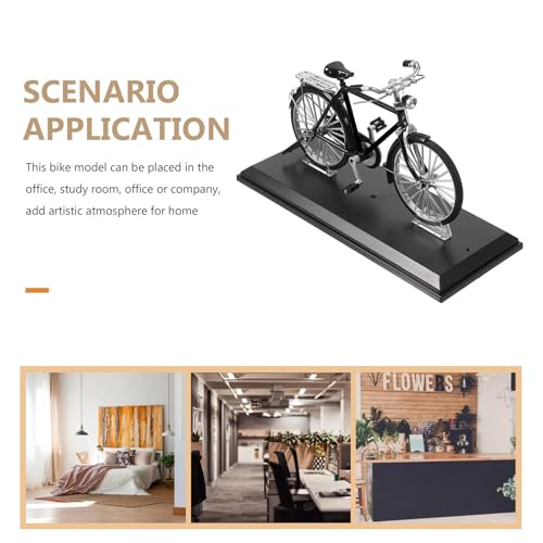 Bicicleta adorno decorativo vintage el regalo artístico ideal para amantes del ciclismo 4