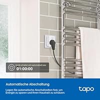 TP-Link Tapo P110M Matter WLAN Steckdose mit Verbrauchsanzeige, Matter smart Home, funktioniert mit Alexa, Google Home, SmartThings, Tapo App, Sprachsteuerung, Fernzugriff (Packung mit 2) – Ansicht 9
